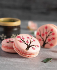 Cherry Blossom Macarons Image