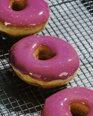 Ube Flavor Compound Donuts