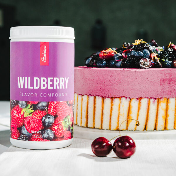 Wildberry Flavor Compound Cake