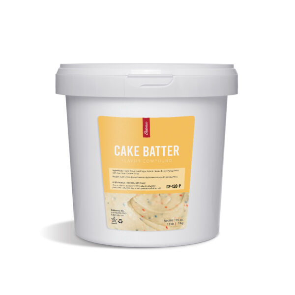 Cake Batter Flavor Compound Mockup